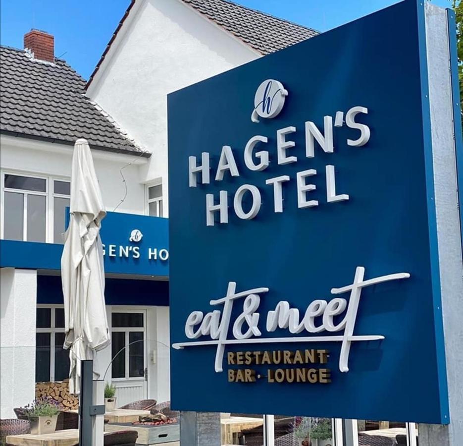 Hagen'S Hotel "Eat & Meet" Restaurant Bar Lounge Харен Екстериор снимка